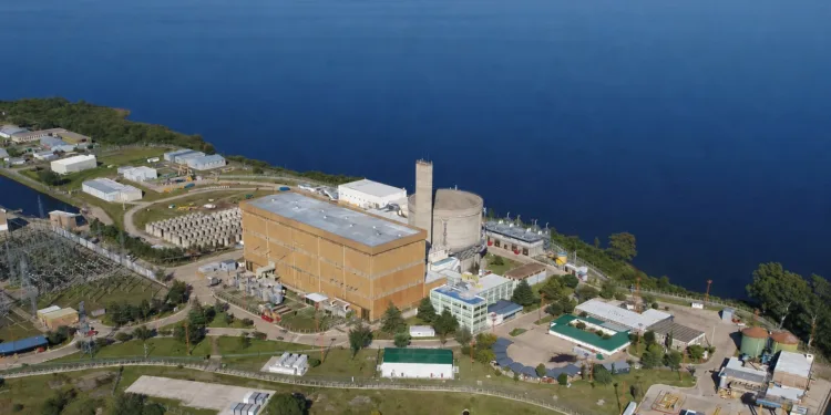 Central Nuclear Embalse, en Córdoba, operada por Nucleoeléctrica Argentina.