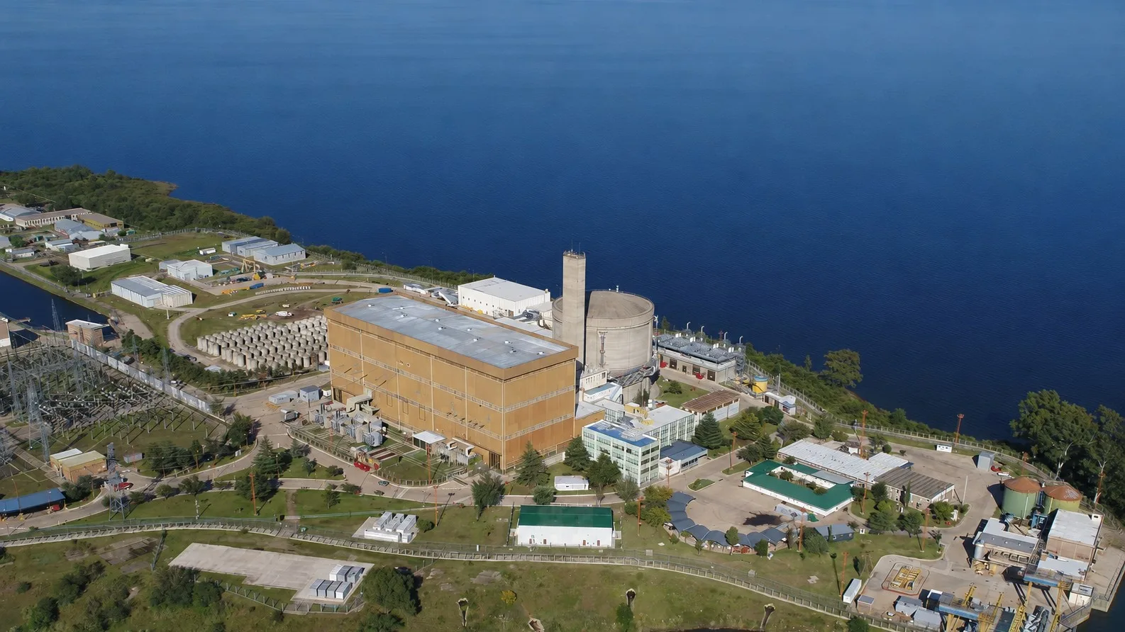 Central Nuclear Embalse, en Córdoba, operada por Nucleoeléctrica Argentina.