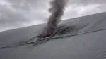 El confinamiento de Chernóbil, dañado por un dron explosivo durante la guerra de Ucrania, sigue sin repararse.