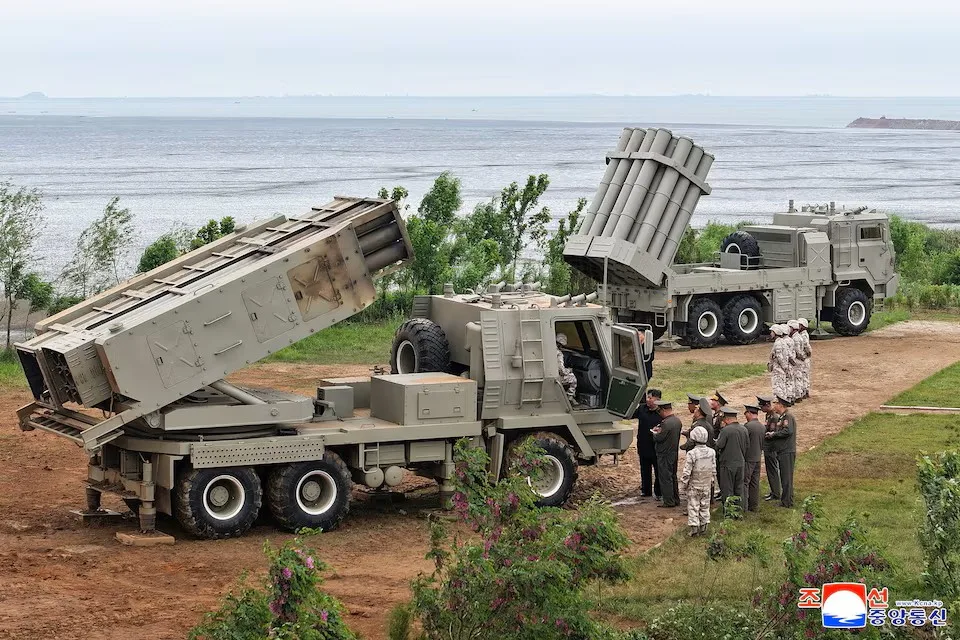 Corea del Norte probó misiles guiados por IA que podrían alcanzar la capital de Corea del Sur.