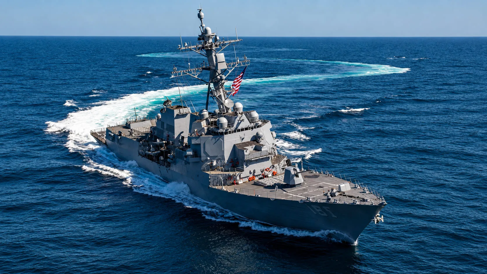 Destructor Clase Arleigh Burke (DDG 51) de la Armada de Estados Unidos.