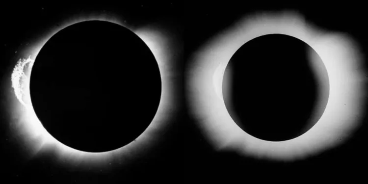 Se cumplen 107 años del eclipse solar que confirmó la teoria relativista de Einstein.