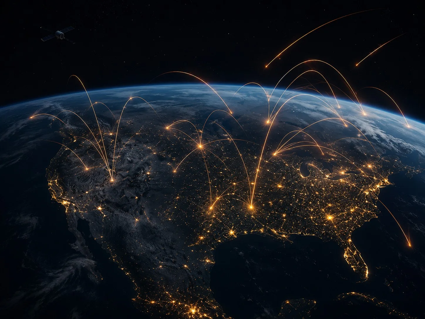 El proyecto Space Data Network Backbone, adjudicado a SpaceX, es una red satelital que será parte del futuro sistema de defensa antimisiles Golden Dome.