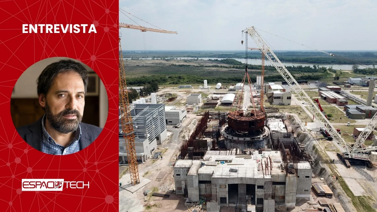 Julián Gadano, referente de la política nuclear argentina, aborda los SMR, el CAREM, el RA-10 y el nuevo paradigma de las centrales nucleares.