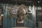 Una maqueta a escala 1:1 en el Museo Conmemorativo de la Cosmonáutica en Moscú.