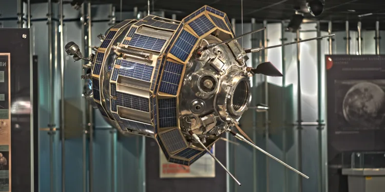 Una maqueta a escala 1:1 en el Museo Conmemorativo de la Cosmonáutica en Moscú.