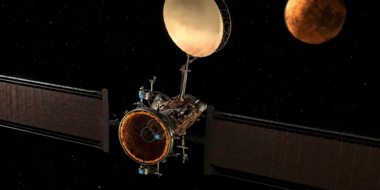 La NASA comienza el proyecto para construir una Red de Telecomunicaciones en Marte.