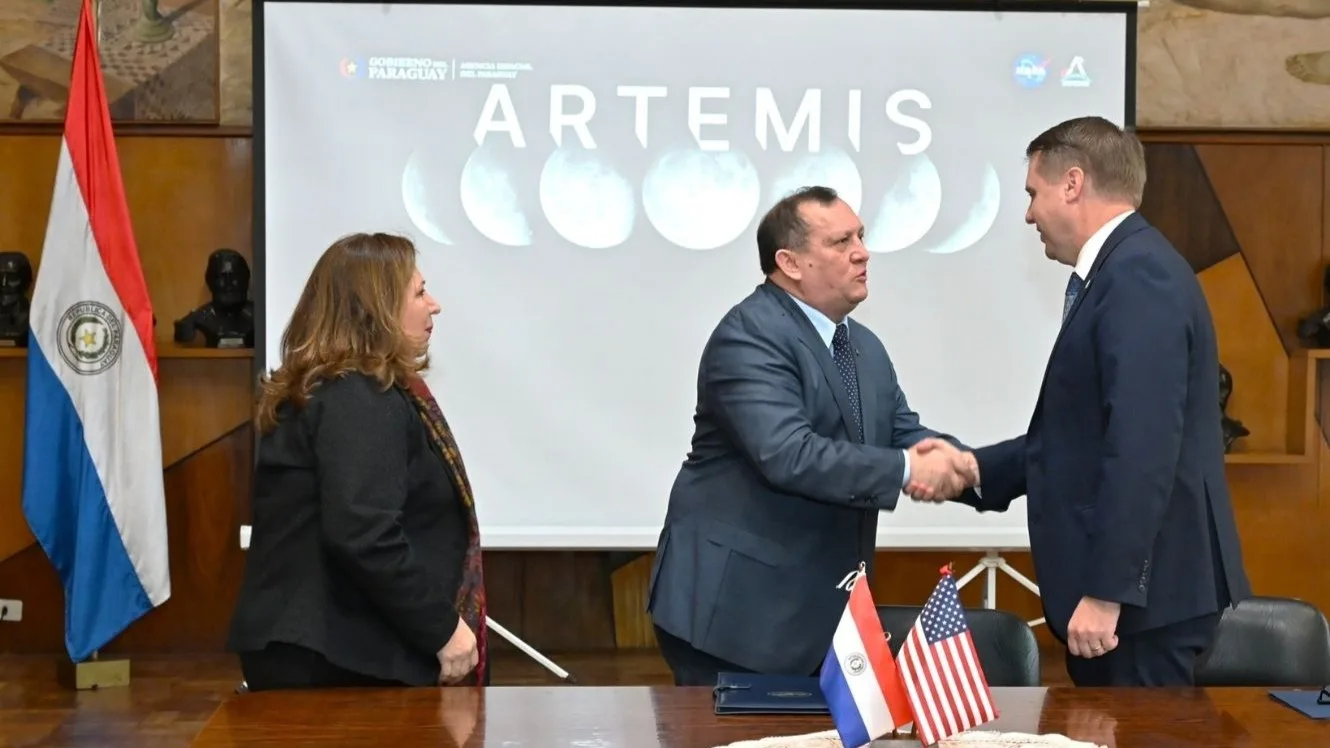 Paraguay se suma a al programa de exploración lunar de la NASA como signatario número 67 de los Acuerdos Artemis.