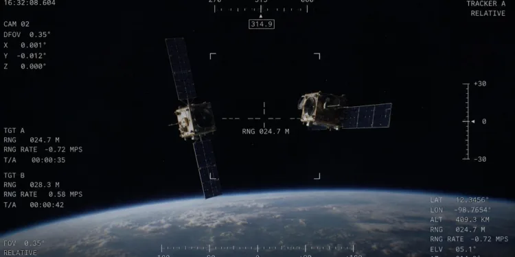 Satélites rusos se acercaron a solo 3 metros en el espacio en una maniobra orbital sin precedentes.