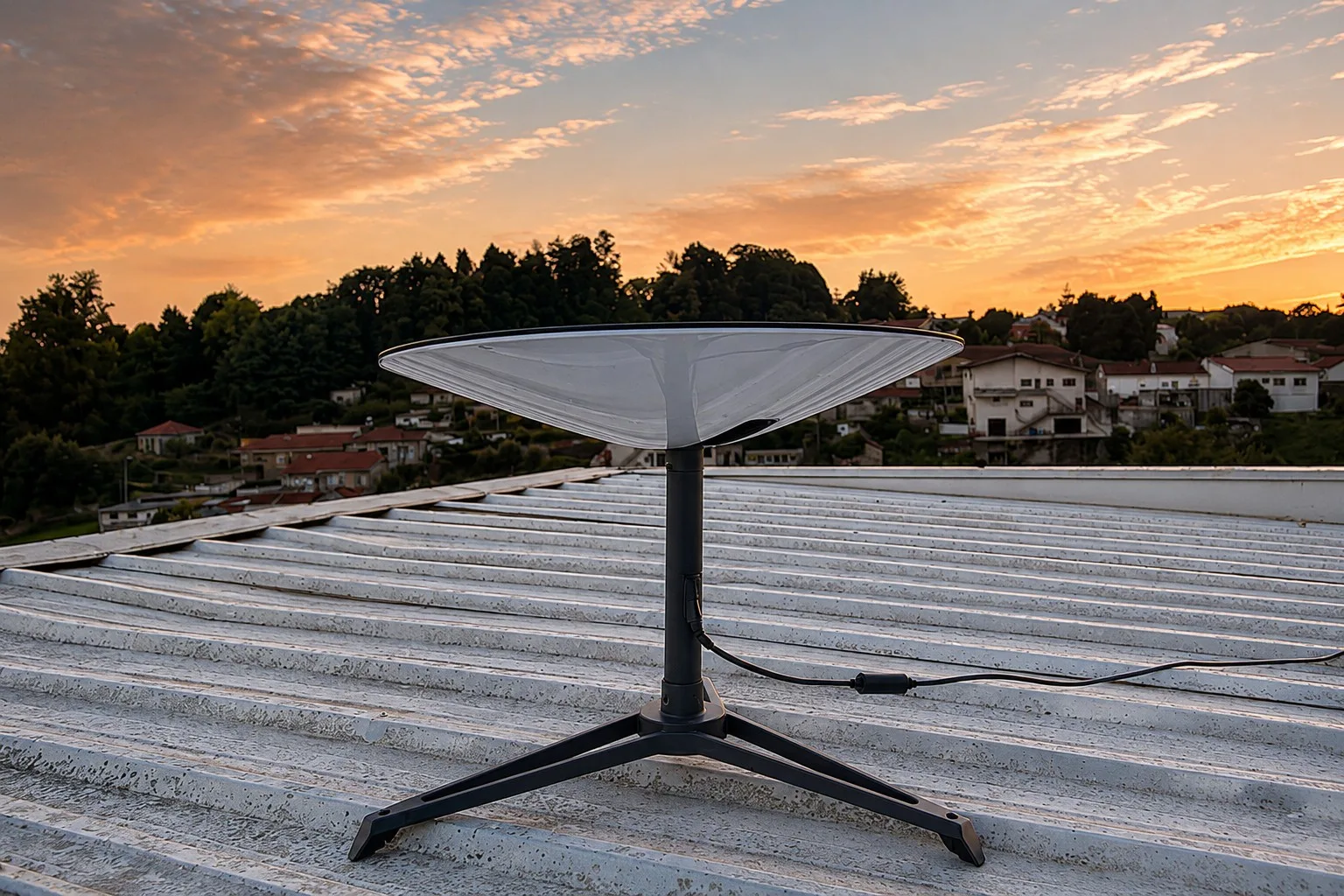 Imagen de Starlink en el territorio hondureño.