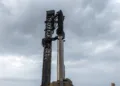 SpaceX prepara el Flight 12 del Starship el 22 de mayo, en la plataforma de lanzamiento PAD 2 de la Starbase, Boca Chica, Texas.