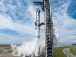El megacohete Starship V3 se prepara para la prueba de vuelo 12. Crédito: SpaceX.