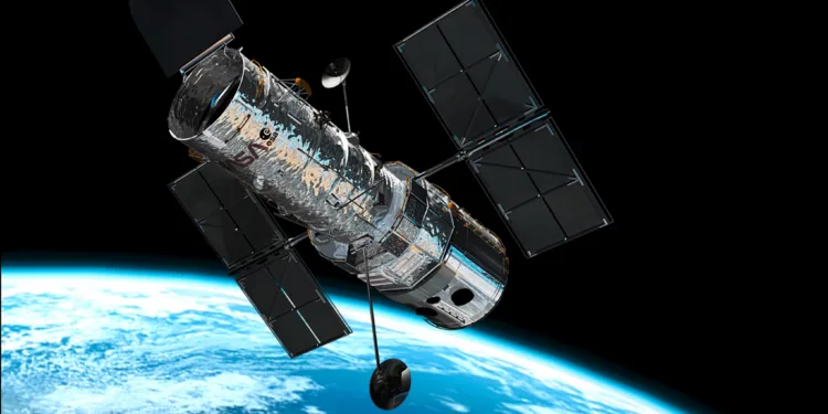 Imagen del Telescopio Espacial Hubble. galaxia Hubble