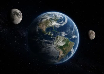 ¿Qué pasaría si la Tierra tuviera dos lunas?