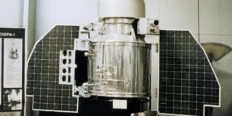 Se cumplen 65 años de la llegada de Venera 1 a Venus, la primera sonda en visitar el planeta.