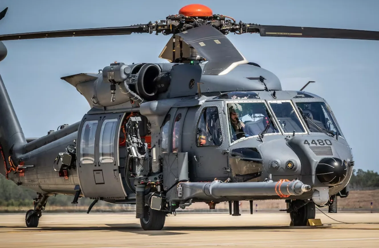Imagen del helicóptero HH-60W Jolly Green II. Crédito: Fuerza Aérea de EE.UU. aviones EE.UU. derribados