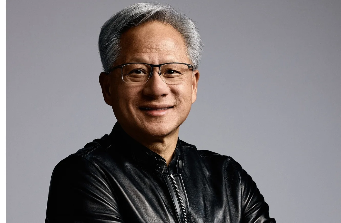 Jensen Huang, CEO de la empresa de inteligencia artificial NVIDIA. Trump CEOs China.