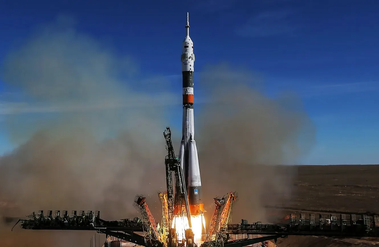 Imagen de lanzador ruso Soyuz.
