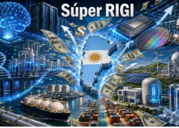 El plan de inversión Súper RIGI, destinado a promover las áreas tecnológicas argentina de alto valor agregado.