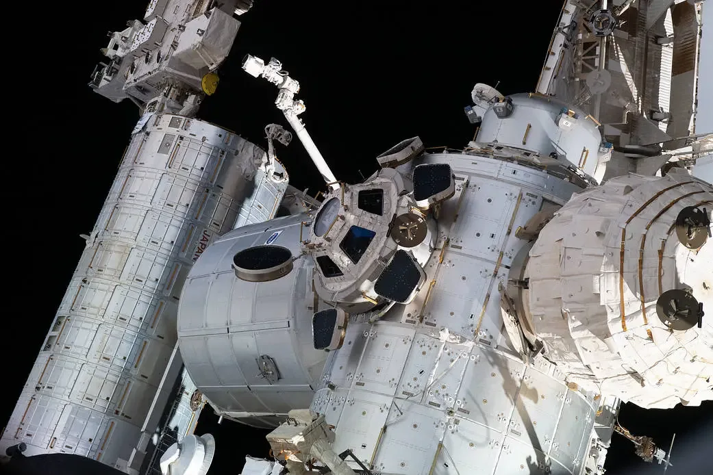 Imagen del módulo Tranquility. Crédito: NASA. Estación Espacial Internacional