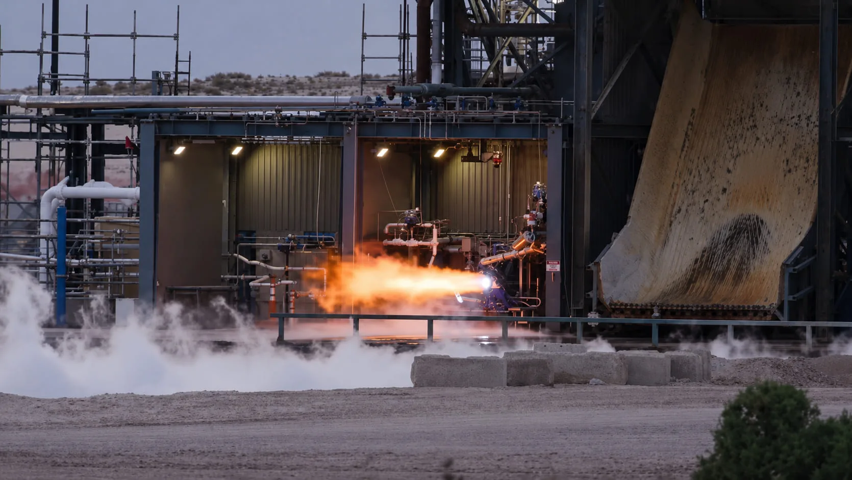 Blue Origin prueba durante 41 minutos su motor lunar BE-7 y supera una marca sin precedentes del RS-25.