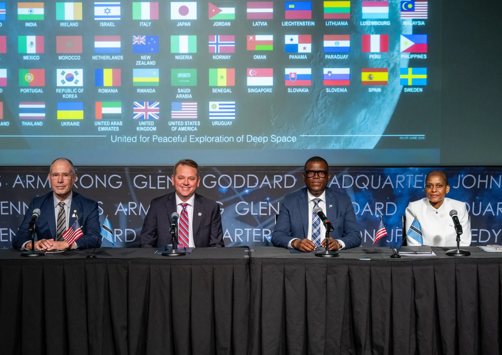 Botswana se suma a los Acuerdos Artemis y se convierte en el país número 68 en adherir al programa lunar liderado por la NASA.