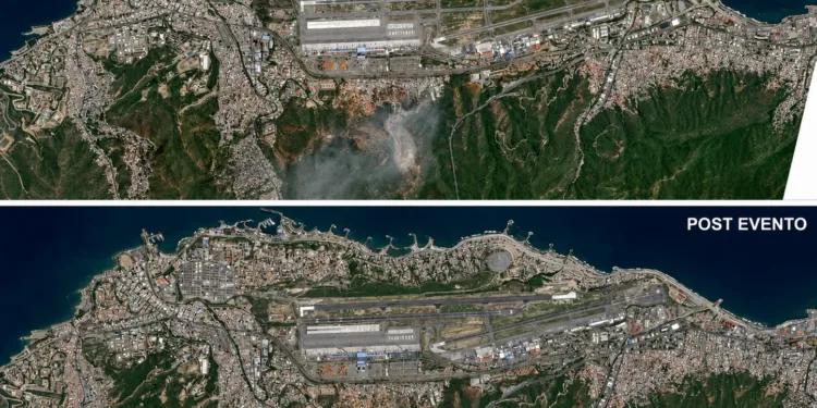 Perú puso a disposición de Venezuela imágenes satelitales captadas por el PerúSAT-1 para apoyar la evaluación de daños provocados por el doble terremoto que afectó al norte del país.