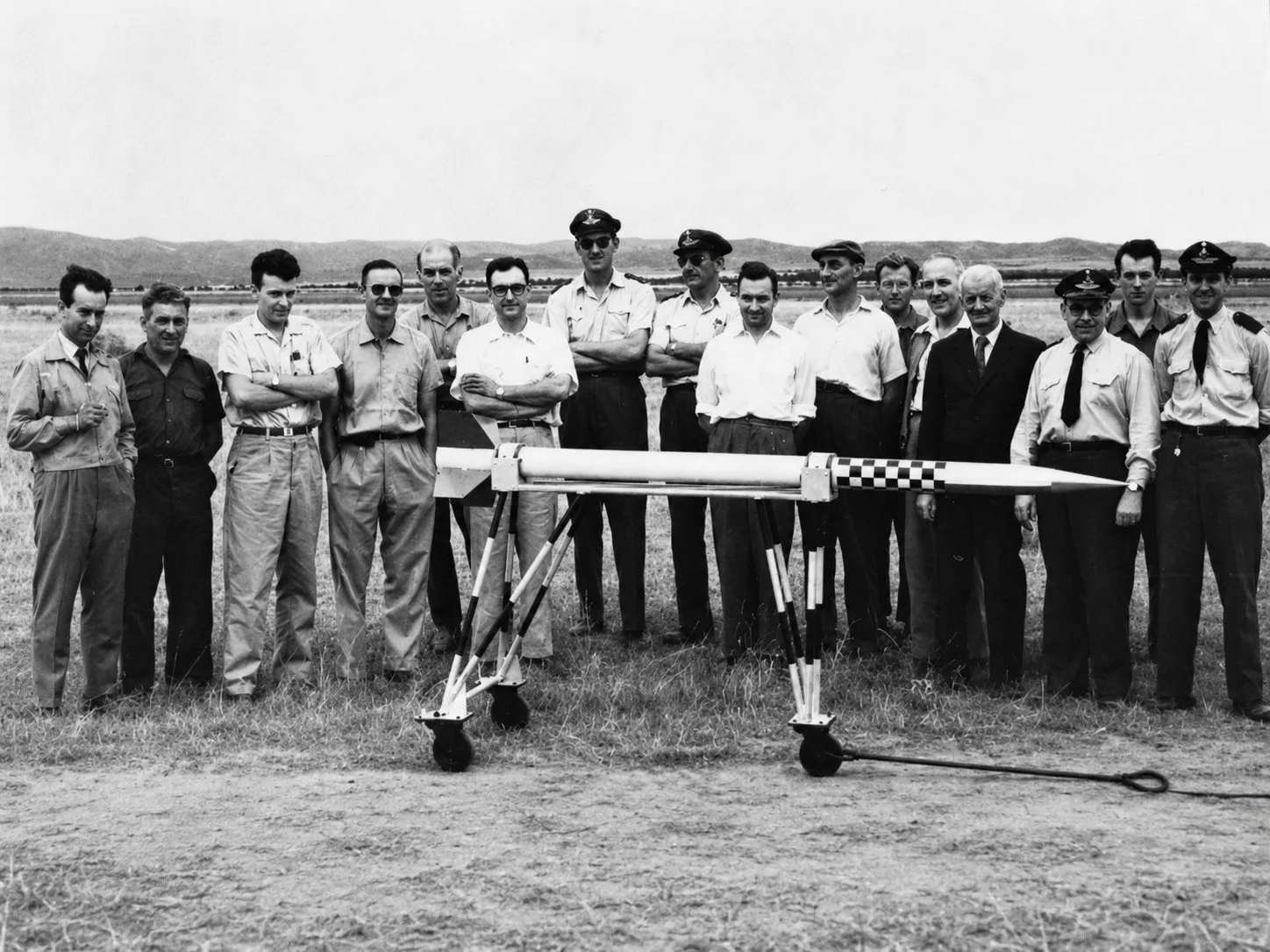 Equipo de lanzamiento del proyecto Alfa Centauro.