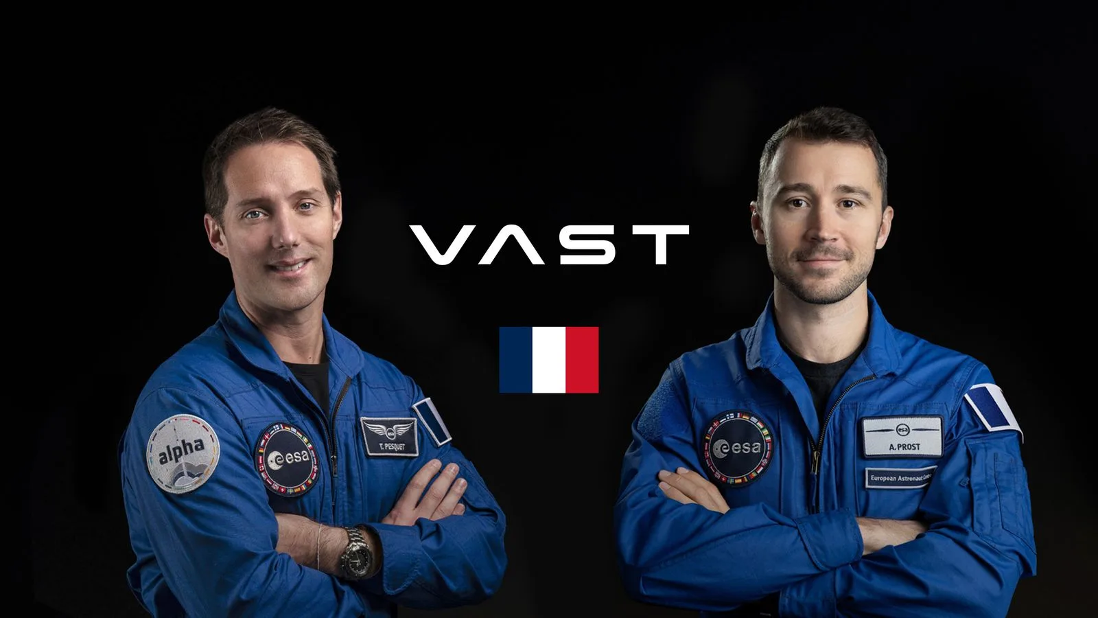 Francia firmó un acuerdo con la estadounidense Vast para enviar a dos astronautas franceses al espacio en 2027.