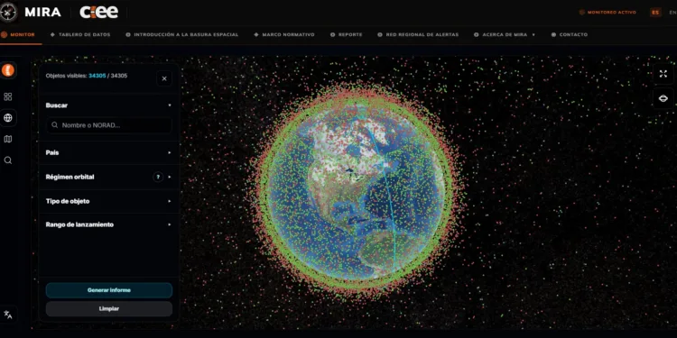 Científicos e ingenieros de la UNLP lanzaron MIRA, una plataforma para monitorear basura espacial y anticipar reingresos atmosféricos.