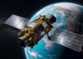 Imagen del Observatorio Neil Gehrels Swift de la NASA, el cual se elevará su órbita y para asegurar la continuidad de sus operaciones científicas. Pegasus XL