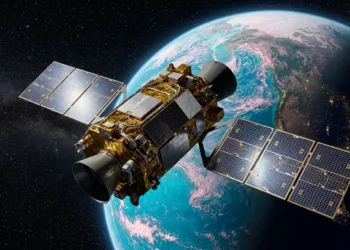 Imagen del Observatorio Neil Gehrels Swift de la NASA, el cual se elevará su órbita y para asegurar la continuidad de sus operaciones científicas. Pegasus XL