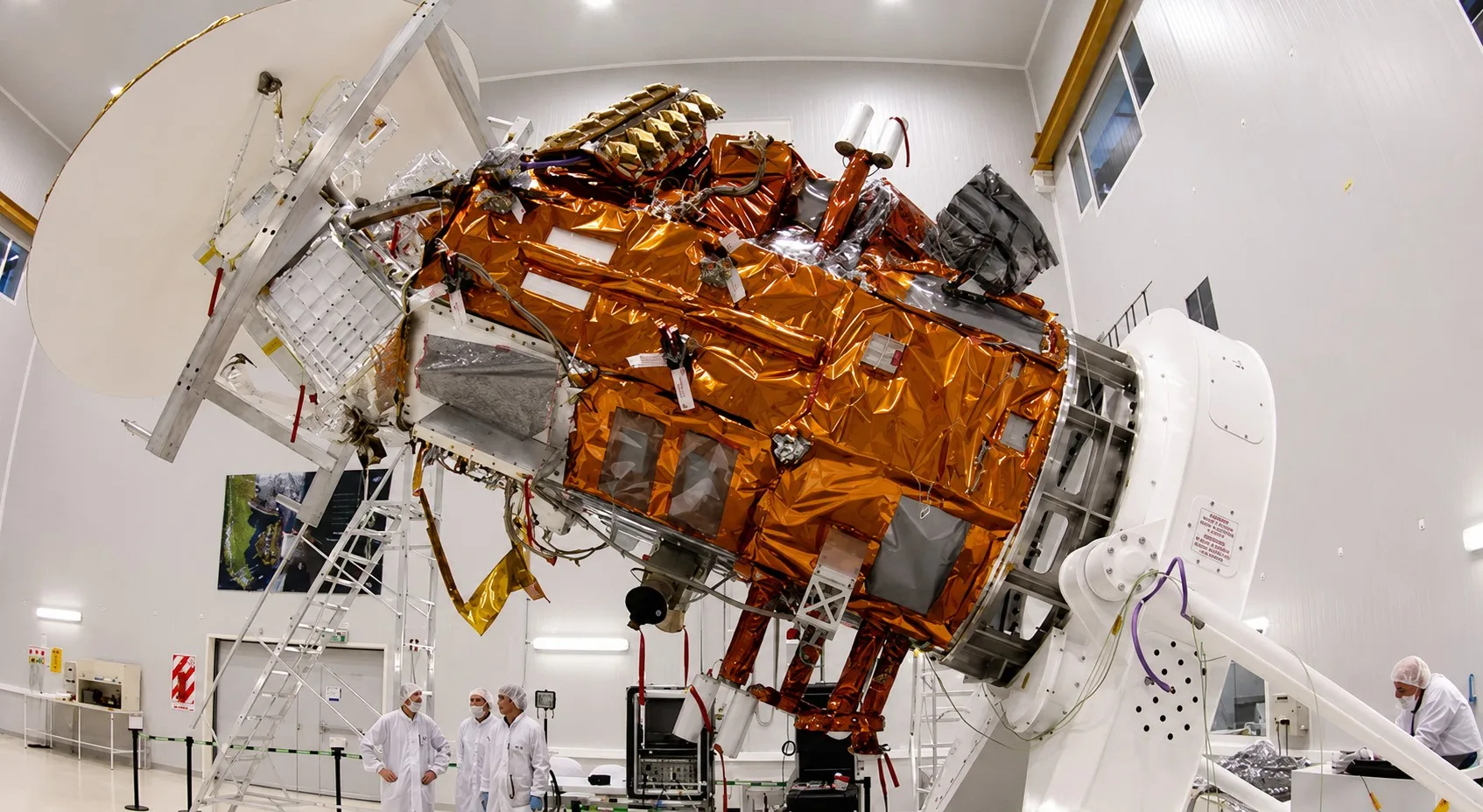 15 años del lanzamiento del SAC-D/Aquarius, el satélite argentino que estudió los océanos desde el espacio.