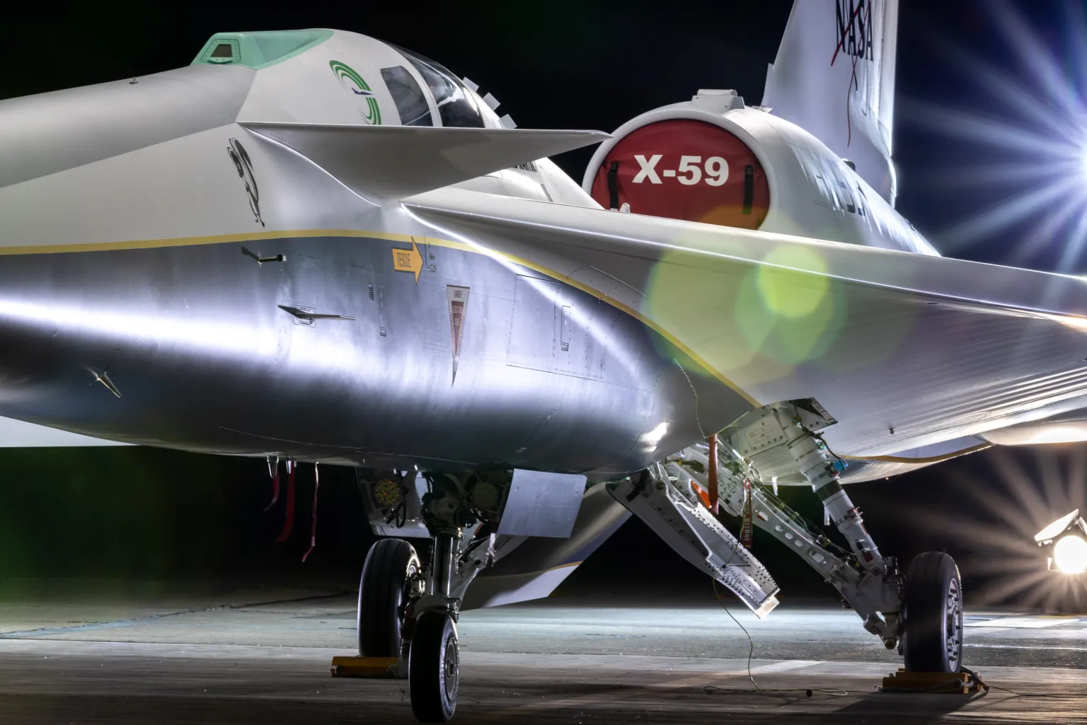 El X-59 es un avión experimental con el que la NASA busca superar la velocidad del sonido sin el clásico estampido o boom sónico.