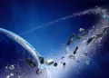 Actualmente, La masa total de basura espacial que orbita el planeta asciende aproximadamente a 16.200 toneladas de material artificial.