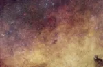 Imagen del bulbo central de la Vía Láctea, sacada por el telescopio espacial Euclid de la ESA. Crédito: ESA.