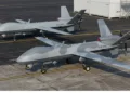 Imagen de las aeronaves semiautónomas FQ-44 de la empresa Anduril. Fuerza aérea Anduril
