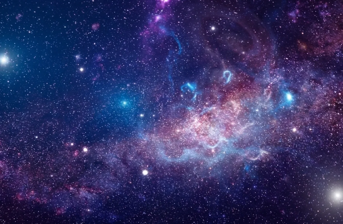 Un equipo internacional de astrónomos y astrónomas del CONICET logró observar lo que podría ser una de las primeras etapas de la formación de las galaxias más masivas del Universo. galaxia primitiva
