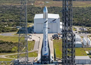 Imagen del Complejo de Lanzamiento 36 (LC-36) de Cabo Cañaveral de Blue Origin.