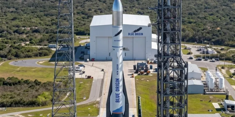 Imagen del Complejo de Lanzamiento 36 (LC-36) de Cabo Cañaveral de Blue Origin.