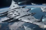 Demostración animada del portaaviones Luanniao en el proyecto Nantianmen, propiedad intelectual de ciencia ficción aeroespacial de origen chino. Crédito:CCTV News.