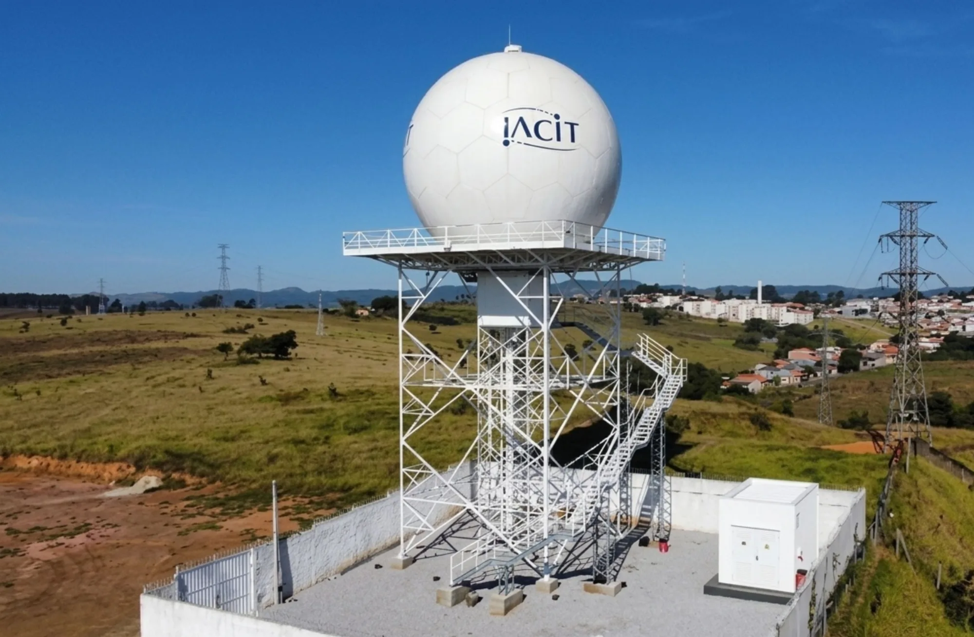 Imagen del sistema de radar SAR3000, desarrollado por la empresa Embraer. satélites brasil