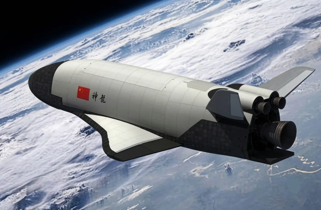Imagen del avión espacial reutilizable chino Shenlong.