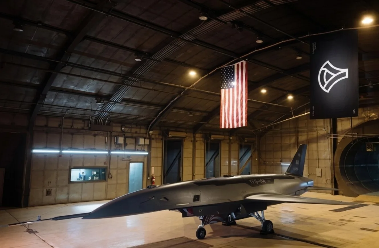 Imagen de FQ-44, el caza de combate desarrollado por Anduril y la USAF.