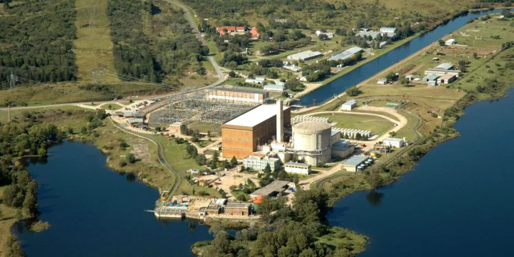 Central nuclear de potencia Embalse, ubicada en Córdoba.