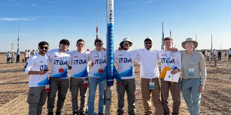 El equipo Rocketry del Instituto Tecnológico de Buenos Aires (ITBA) obtuvo el primer puesto en la categoría Diseño y Construcción de la competencia IREC.