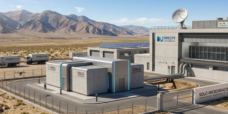 Terra Innovatum Global firmó una carta de intención comercial con la firma Waiken ILW para implementar su plataforma de microrreactores nucleares SOLO en la infraestructura de centros de datos de DIRECTV Latin America y SKY Brasil.