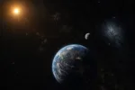 Una nube de polvo cercana a la Luna cambió su estructura en apenas tres días.