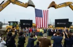 Imagen de la firma del complejo de centros de datos de Ohio tendrá lugar en marzo firmado entre OpenIA y Nvidia.