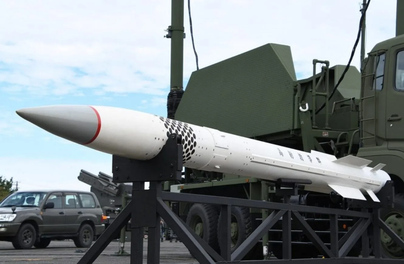 Imagen del misil PAC-3 Patriot.